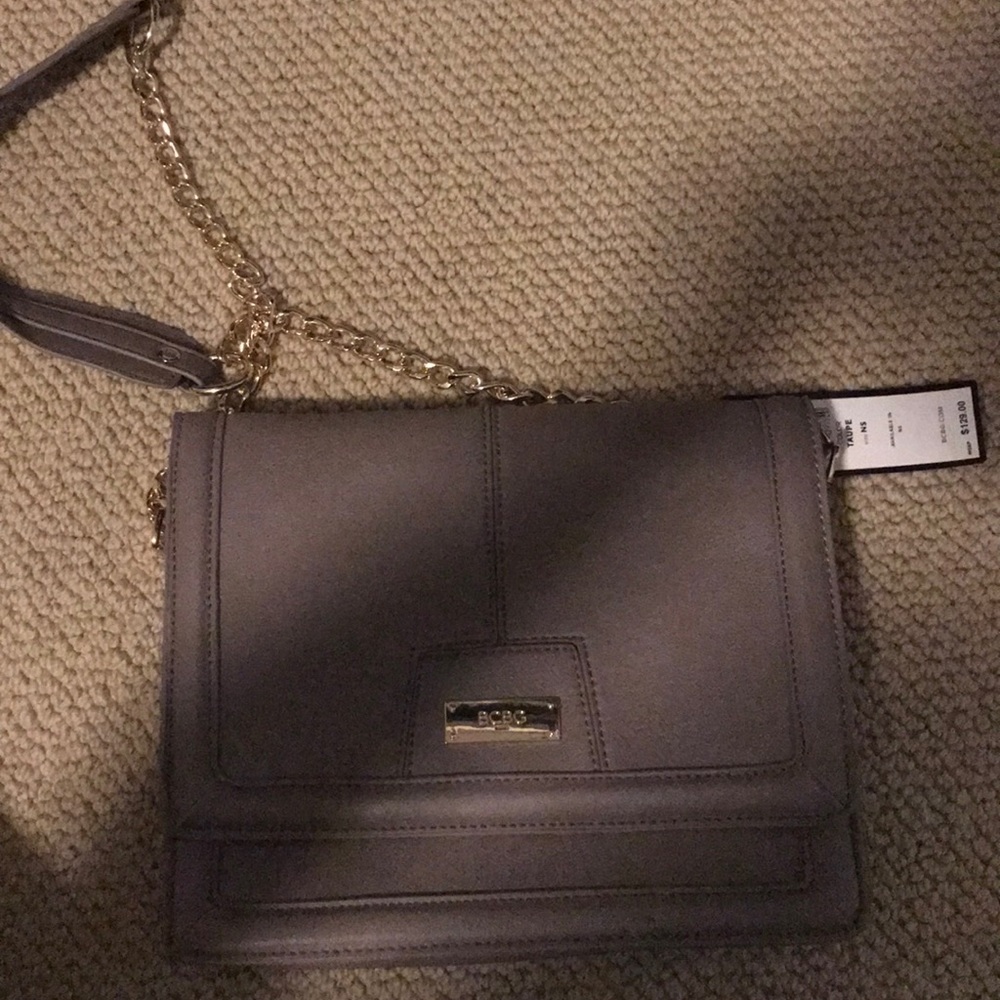 BCBG taupe purse - Picture 2 of 4
